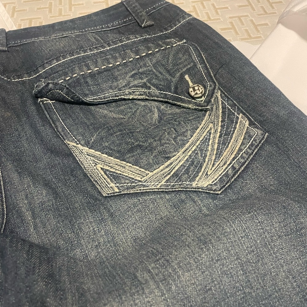 Stylish Indigo Slim Fit Jeans for Men - Picture 8 of 12